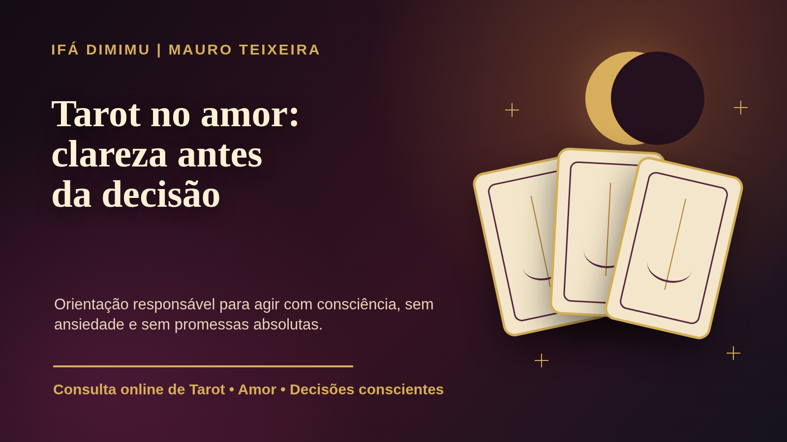 Tarot no amor: como encontrar clareza antes de tomar uma decisão