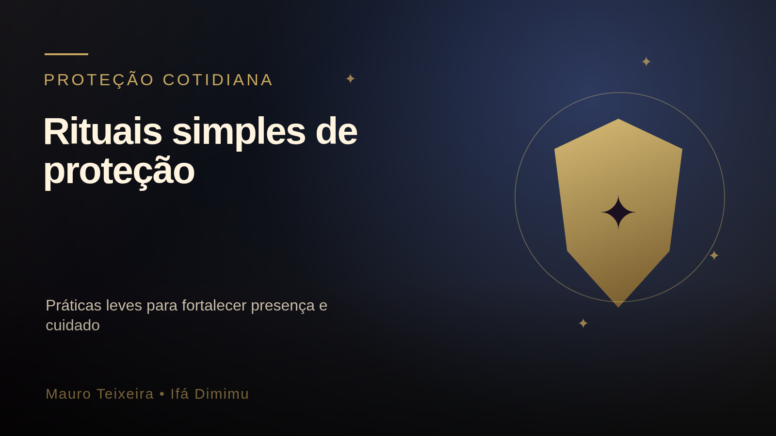 Rituais simples de proteção no dia a dia