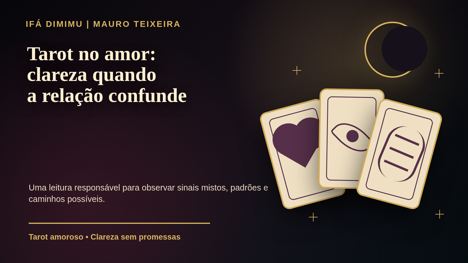Tarot no amor: como buscar clareza quando a relação está confusa