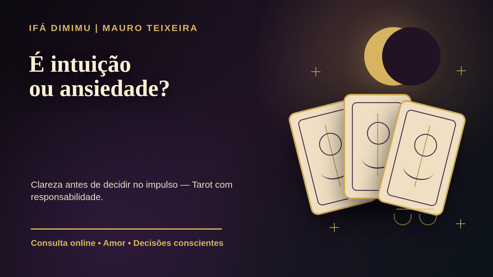 É intuição ou ansiedade? Como buscar clareza antes de tomar uma decisão
